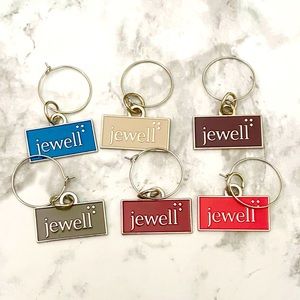 Jewell Wine Glass Charms - tk